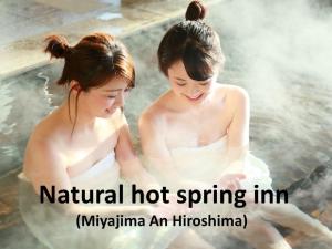 Ryokan with natural hot springs and okonomiyaki Miyajima-an Hiroshima - 3hvězdičkové hotely ve městě Mijadžima