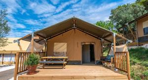 Campings Camping du Quinquis : Tente