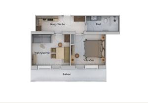 Apartment with Balcony room in Haus Verwall