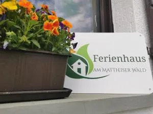 Ferienhaus am Mattheiser Wald - Niedermennig