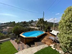 Amazing Vila close to Sitges, jacuzzi, swimming pool & exellent views - Olesa de Bonesvalls