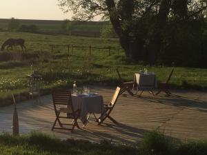 B&B / Chambres d'hotes Double room on farm (La ferme du Tao) : photos des chambres