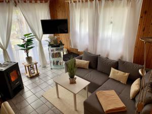 Komfort Ferienhaus  Extertal Ferienpark für 1 5 Personen Sauna Natur