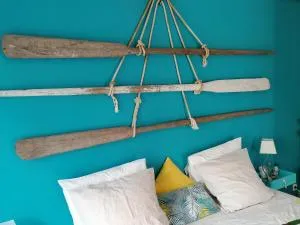 Proche Le Pouldu, cadre verdoyant avec parking - Keranquernat