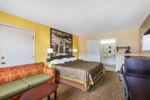 King Room - Mobility Accessible/Non-Smoking room in Super 8 by Wyndham Florence