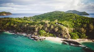 Naukacuvu Island, Yasawa Islands, Fiji.