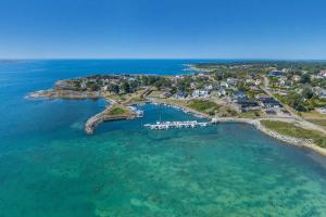 Gästhus vid hav och strand