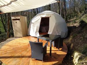 Tentes de luxe Le dome de la Maison de Tari : photos des chambres