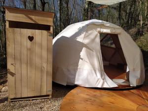 Tentes de luxe Le dome de la Maison de Tari : photos des chambres