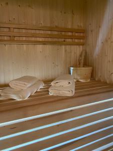 Family & Business Sauna Apartments No 7 Leśny nad Zalewem Cedzyna Unikat - 3 Bedroom with Private Sauna, Bath with Hydromassage, Terrace, Garage, Catering Options