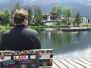 Ferienwohnung Laax mit Traumblick, großem Balkon und Terrasse