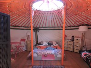 Tentes de luxe Yourte mongole : photos des chambres