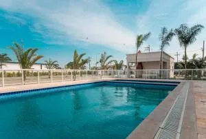 Apt completo-Ar-TV-Portaria 24h-Piscina-Praia - São Tomé