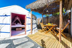 Finca De Arrieta Village - Yurts and Stone Cottages - Shared Pool - Walking distance to Arrieta Beach - Off Grid