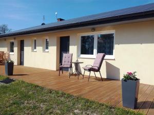 Nowa Wola 58 200qm appartment in a small village with pool sauna and big garden