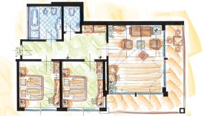 Suite con 2 Camere da Letto
