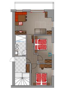 Appartamento con 2 Camere da Letto