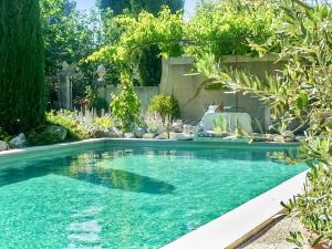 Maisons de vacances Maison de 2 chambres avec piscine partagee terrasse amenagee et wifi a Oppede : photos des chambres