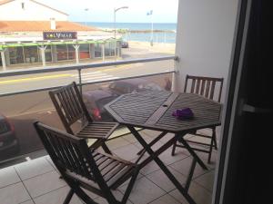 Appartement d une chambre a Sainte Marie a 7 m de la plage avec vue sur la mer et balcon amenage