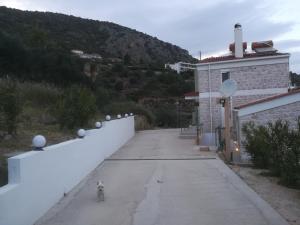 Stone House in olive grove Argolida Greece