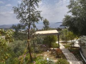 Stone House in olive grove Argolida Greece