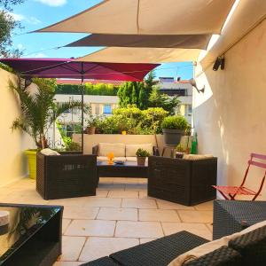 Hotels Hotel Bellevue Cannes : photos des chambres
