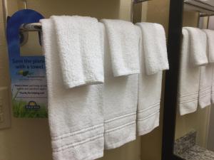 Double Room with Two Double Beds - Smoking room in Days Inn by Wyndham Clinton-Presbyterian College