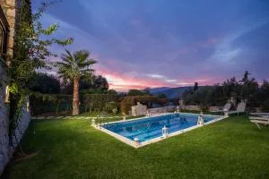 Sea view villa Stelios with Private pool Near the beach - Áyios Andónios