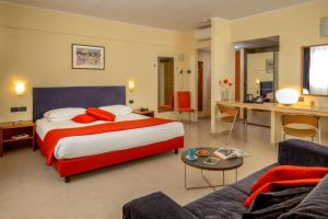 Junior Suite with Sofa Bed room in Best Western Blu Hotel Roma