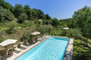 One bedroom apartement with shared pool and furnished terrace at Montepulciano