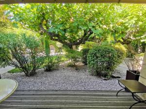 Hotels Hotel Sous les Figuiers - Piscine chauffee, parking, centre ville : Chambre Double avec Terrasse