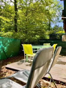 Appartements Appart'Village Jouy La longere : Studio avec Vue sur Jardin