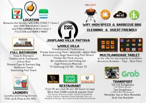 JOOPLAND Luxury Pool Villa Pattaya Walking Street 6 Bedrooms