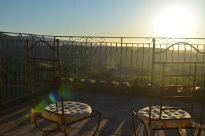Double Room with Terrace room in Hotel Restaurant Panoramique Cesar
