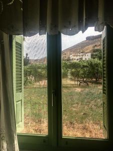 The house in the port Kea Greece