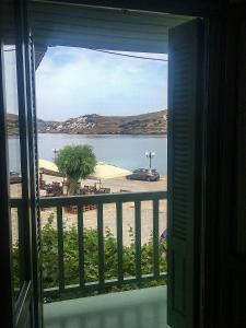 The house in the port Kea Greece