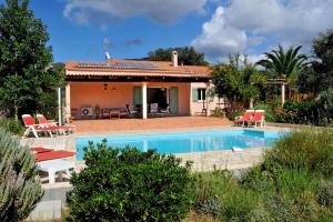 Villa de 3 chambres avec piscine privee jardin clos et wifi a Montegrosso a 8 km de la plage