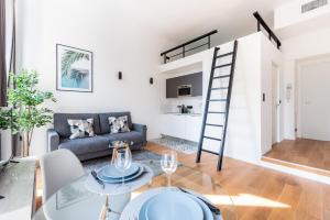 Appartements SMARTBNB - Hyper Centre - Mezzanine Studio Modern : photos des chambres