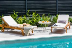 Villa Auni Grey - Heated Pool - Rooftop - Seaview - Beach