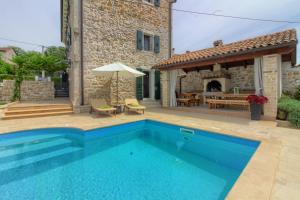 Stone villa Parentium with private pool in Porec