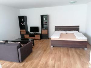 Modern city center apartment with private parking