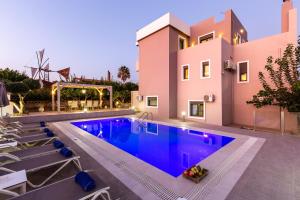 Villa with 6 bedrooms in Adelianos Kampos with private pool and WiFi Rethymno Greece