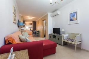 Apartamento sobre a praia