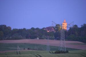 Ferienwohnung mit Blick auf die Burg Stargard