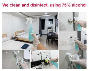 P4 Silom Large 2beds full kitchen WIFI 4-6pax