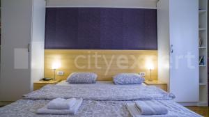 Central apartment with garage