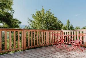 Maisons de vacances Les cabanes du Dauphine : photos des chambres