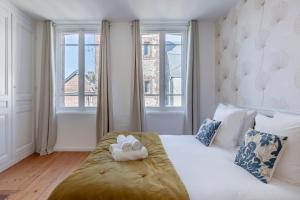 Appartements La Suite - Honfleur : photos des chambres