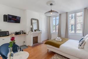 Appartements La Suite - Honfleur : photos des chambres