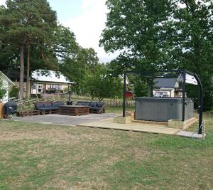 Härlig stuga vid havet